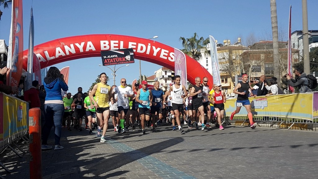 Hafta Sonu Alanya Atatürk Yarı Maratonu’ndayım